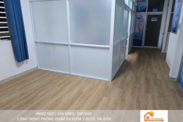 Sàn Vinyl Phòng Khám – Giải Pháp Hoàn Thiện Nền Sàn Phù Hợp Không Gian Y Tế Hiện Đại