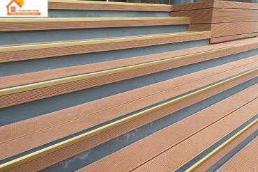 Sàn Gỗ Nhựa Composite Cầu Thang Ngoài Trời – Giải Pháp Hoàn Thiện Không Gian Ngoại Thất Hiện Đại