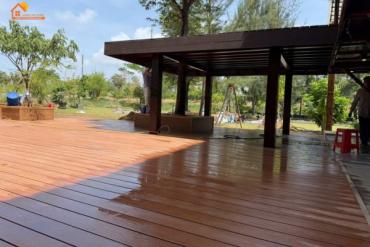 Sàn gỗ ngoài trời – Giải pháp hoàn hảo cho không gian sống hiện đại