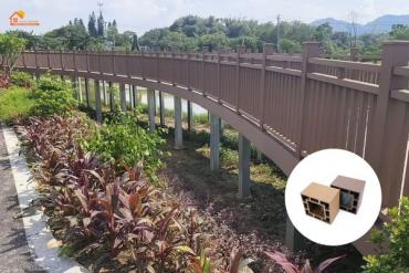 Trụ Gỗ Nhựa Ngoài Trời – Linh Hồn Bền Vững Của Những Công Trình Gắn Kết Với Thiên Nhiên