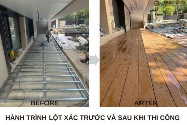 Hành Trình Lột Xác Ngoại Thất – Sàn Gỗ Ngoài Trời Nâng Tầm Không Gian Sống