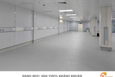 Sàn Vinyl Kháng Khuẩn – Giải Pháp Nâng Tầm Chất Lượng Không Gian Y Tế