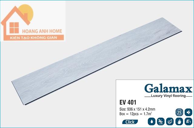 SÀN NHỰA HÈM KHÓA GALAMAX 4MM EV - 401