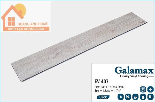 SÀN NHỰA HÈM KHÓA GALAMAX 4MM EV - 407