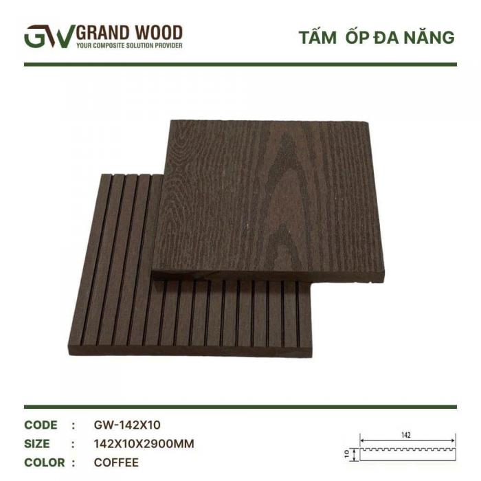 Tấm ốp đa năng 142X10( COFFEE)