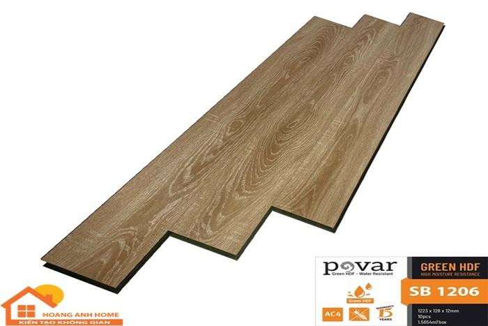 Sàn gỗ Povar SB 1206 12mm