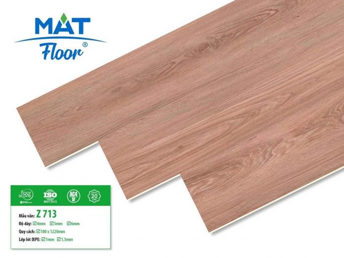 Sàn nhựa hèm khóa Mat floor Z713