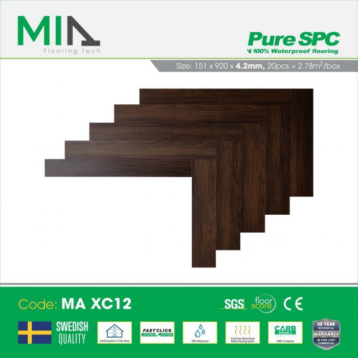 Sàn Nhựa Xương Cá MIA MA-XC12 4.2mm