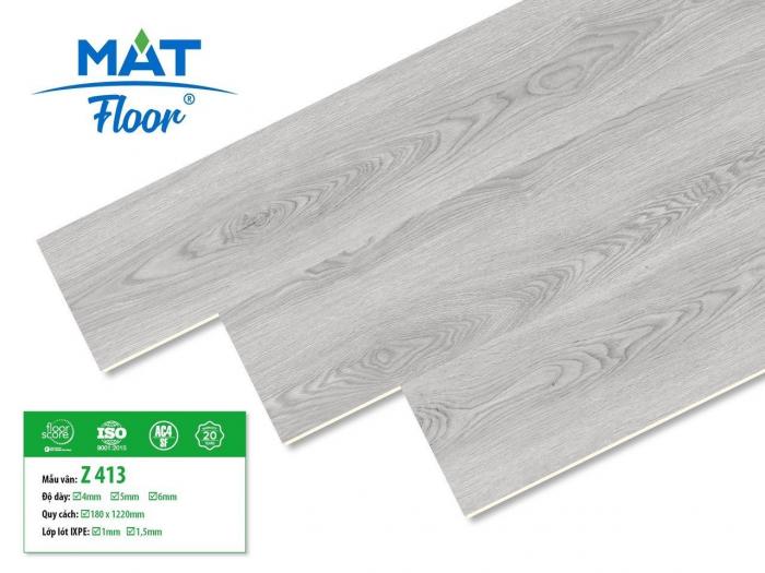 Sàn nhựa hèm khóa Mat floor Z413