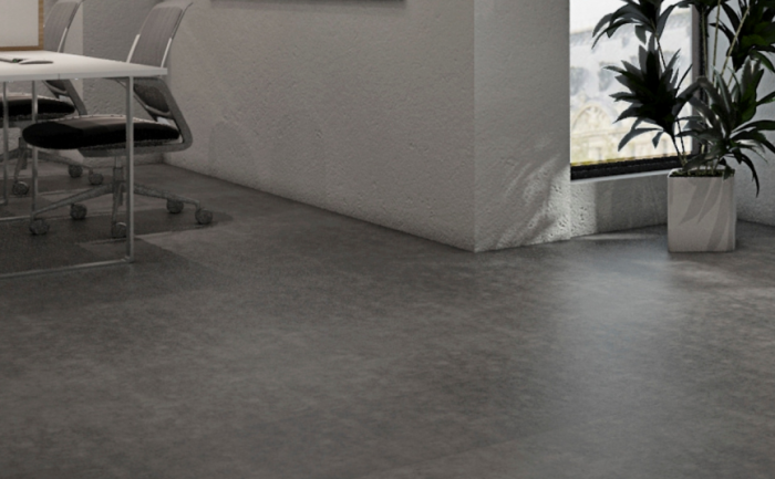 PVC COILED MATTERIAL FLOOR